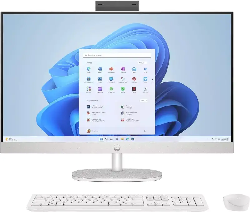 HP AIO 27" FHD R5 16GB/512SSD + teclado/ratón inalámbricos HP AIO 27" FHD R5 16GB/512SSD + teclado/ratón inalámbricos