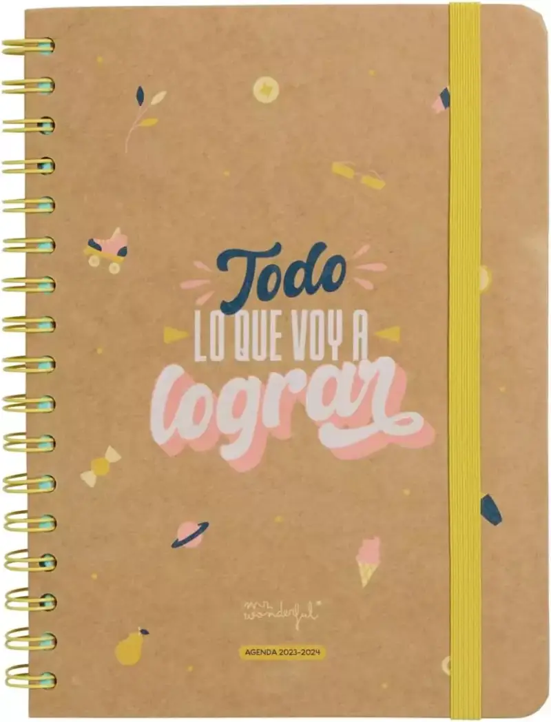 Agenda escolar Mr. Wonderful 2023-2024 Agenda escolar Mr. Wonderful 2023-2024
