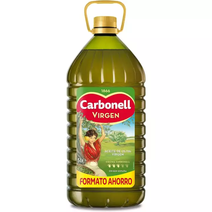 Garrafa 5L Aceite de Oliva Carbonell Virgen Garrafa 5L Aceite de Oliva Carbonell Virgen