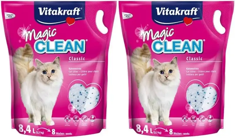 2x Vitakraft arena de silice 8.4 litros cada una 2x Vitakraft arena de silice 8.4 litros cada una