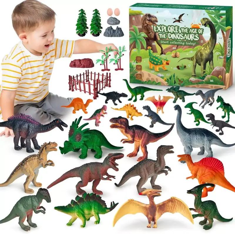 Set de 24 dinosaurios de juguete Set de 24 dinosaurios de juguete