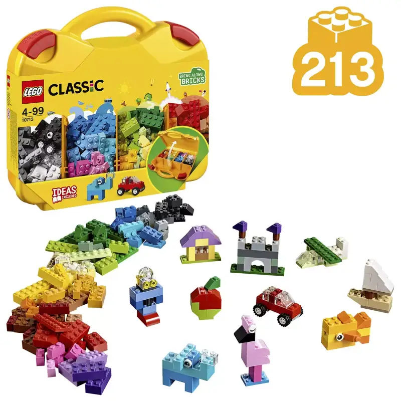 Pack de 2 LEGO Classic Maletín Creativo Pack de 2 LEGO Classic Maletín Creativo