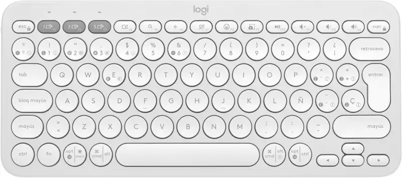 Teclado Bluetooth Logitech Pebble Keys 2 K380s Teclado Bluetooth Logitech Pebble Keys 2 K380s