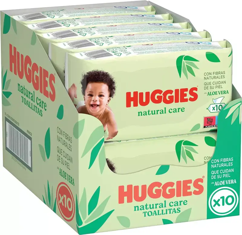 560 Toallitas Huggies Natural Care 560 Toallitas Huggies Natural Care