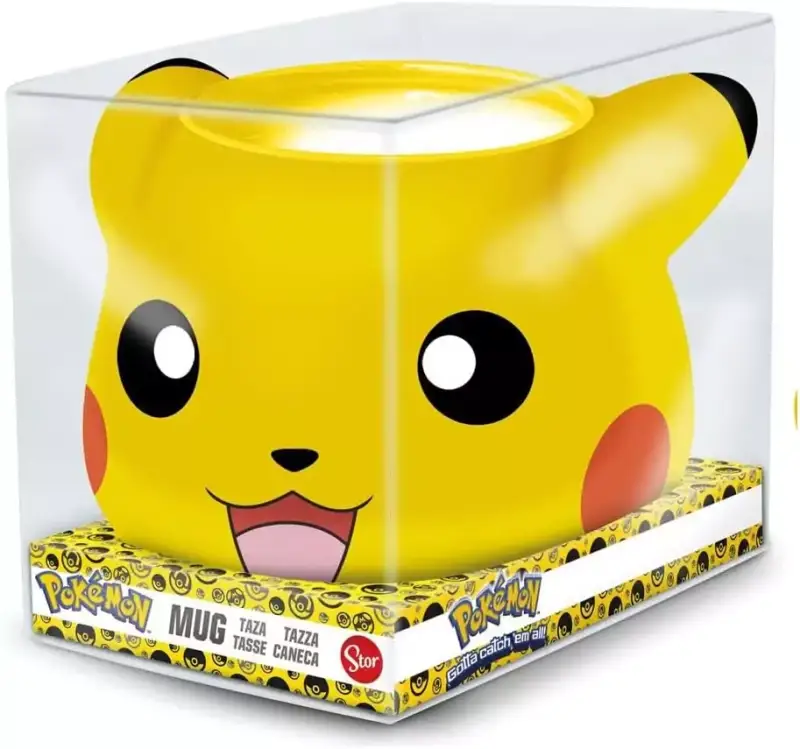 Taza Pokémon Forma Pikachu 3D Taza Pokémon Forma Pikachu 3D