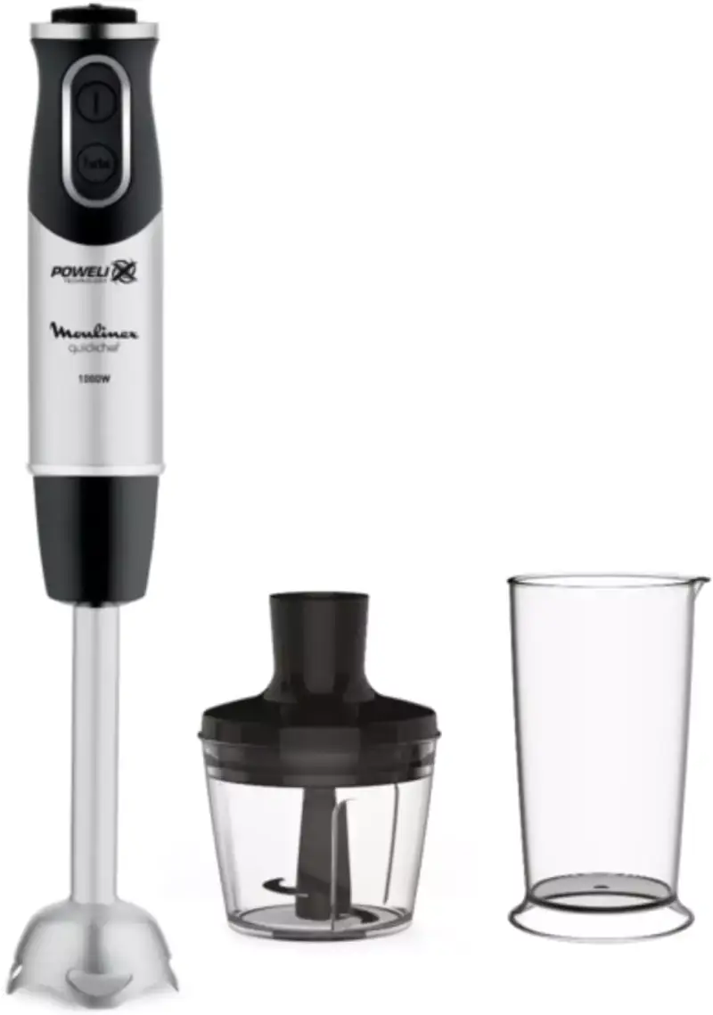 Batidora de Mano Moulinex QuickChef 1000W + Accesorios Batidora de Mano Moulinex QuickChef 1000W + Accesorios