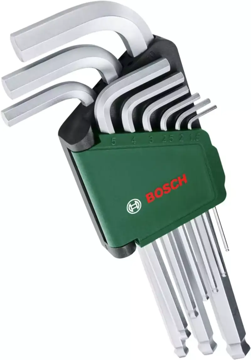 Bosch Home and Garden Juego de Llaves Hexagonales 9 pcs Bosch Home and Garden Juego de Llaves Hexagonales 9 pcs