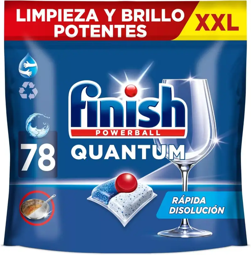 78 Pastillas Lavavajillas Finish Quantum 78 Pastillas Lavavajillas Finish Quantum