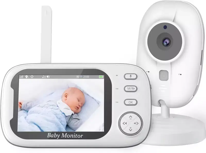 Video monitor para bebés 2000mAh Video monitor para bebés 2000mAh