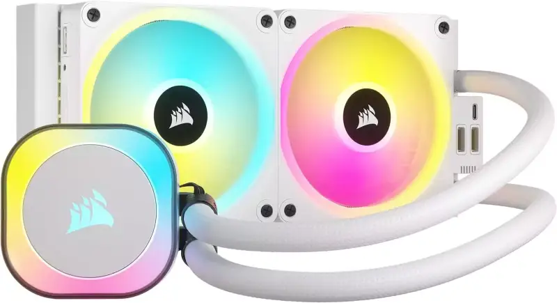 Refrigerador líquido iCUE H100i RGB AIO Refrigerador líquido iCUE H100i RGB AIO