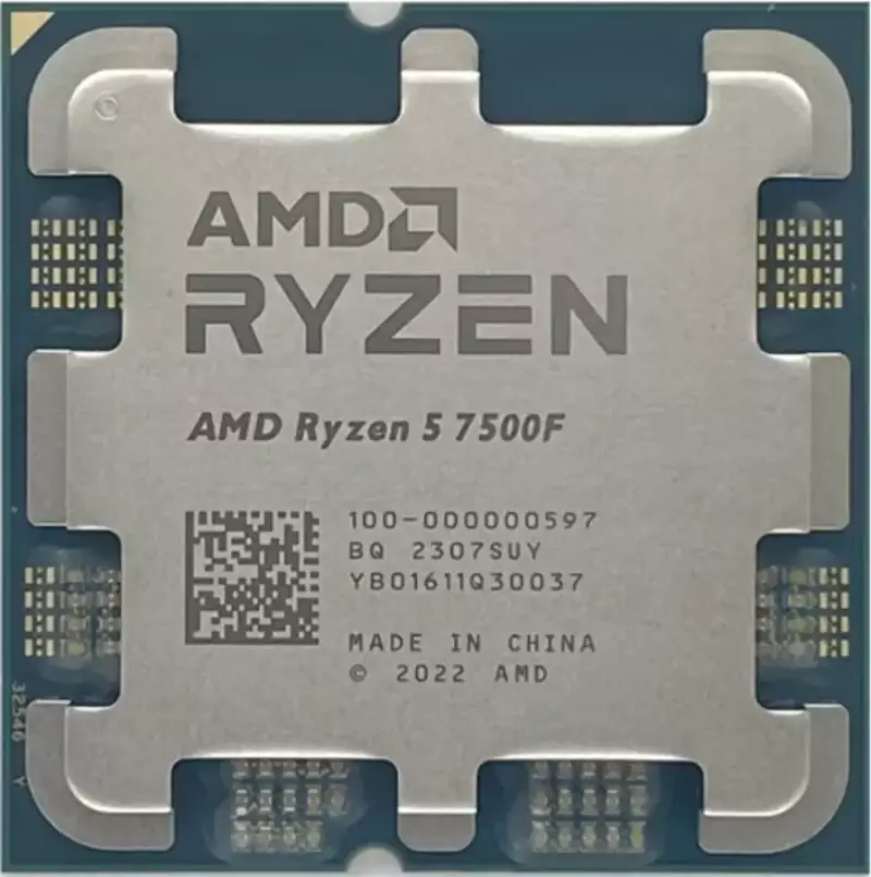 Procesador AMD Ryzen 5 7500F AM5 Procesador AMD Ryzen 5 7500F AM5