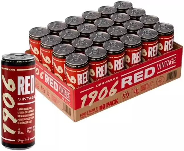 24x33cl latas cerveza 1906 Red Vintage 24x33cl latas cerveza 1906 Red Vintage