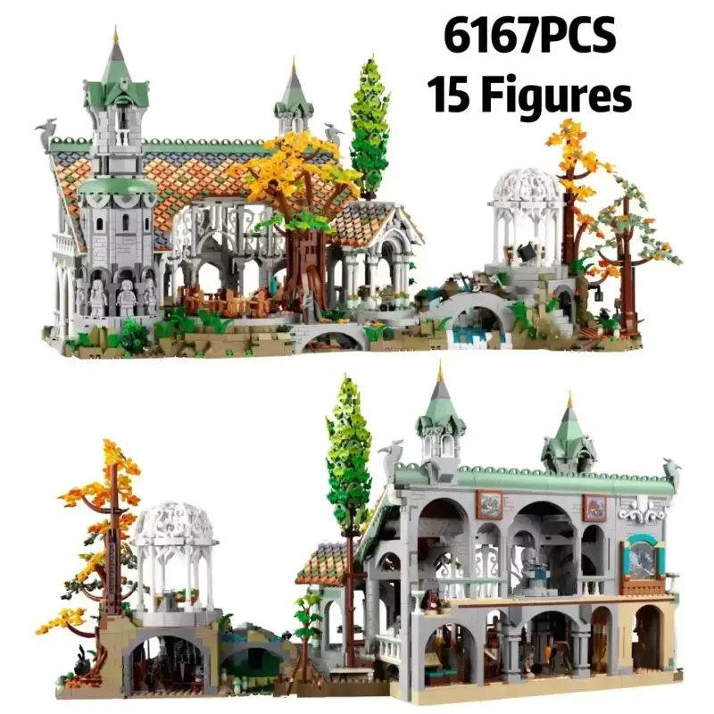 Bloques de construcción LOTR Rivendell Bloques de construcción LOTR Rivendell