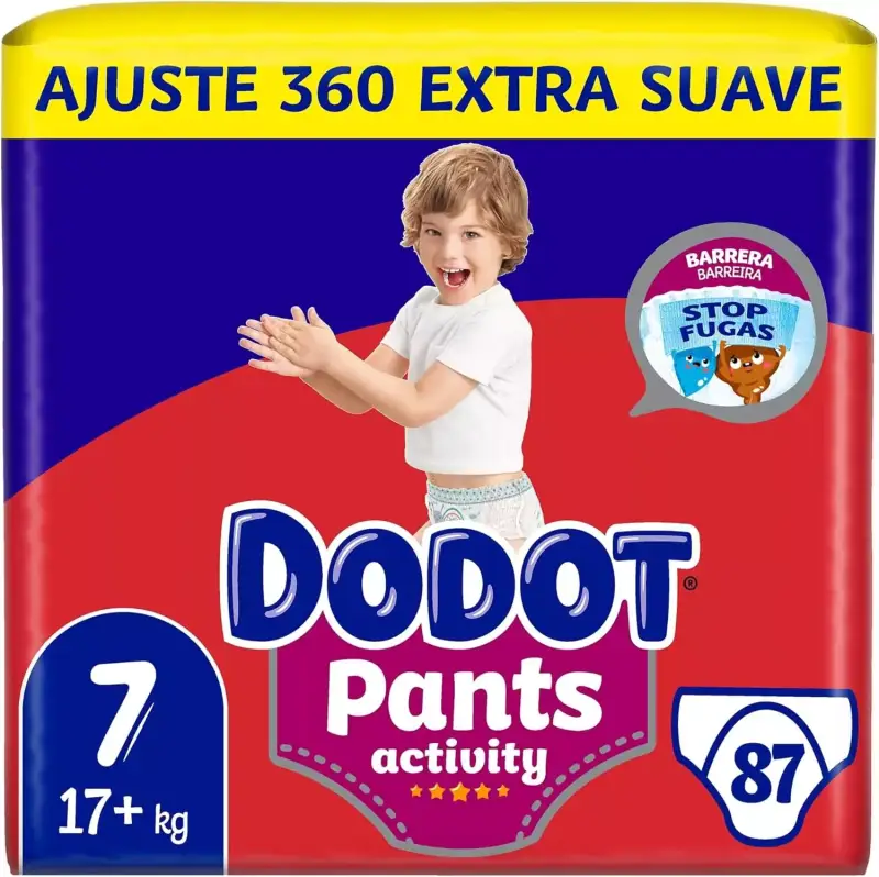 87 Pañales Dodot Activity Pants 87 Pañales Dodot Activity Pants