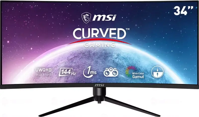 Monitor gaming MSI Optix curvo 34" 1440p 144hz Monitor gaming MSI Optix curvo 34" 1440p 144hz