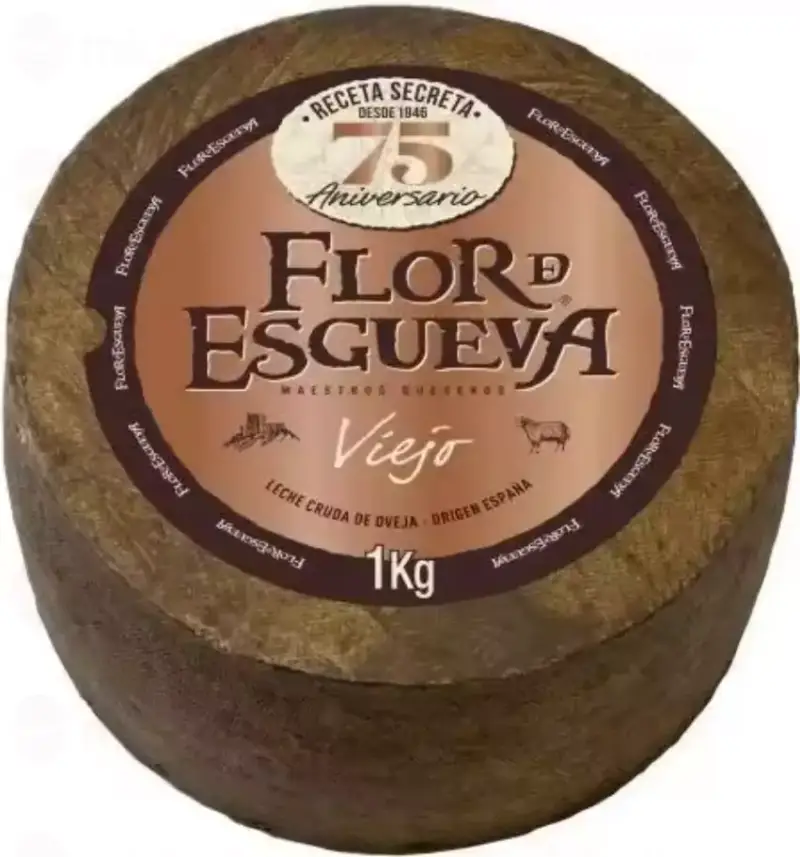 Queso viejo de oveja Flor de Esgueva 1kg Queso viejo de oveja Flor de Esgueva 1kg