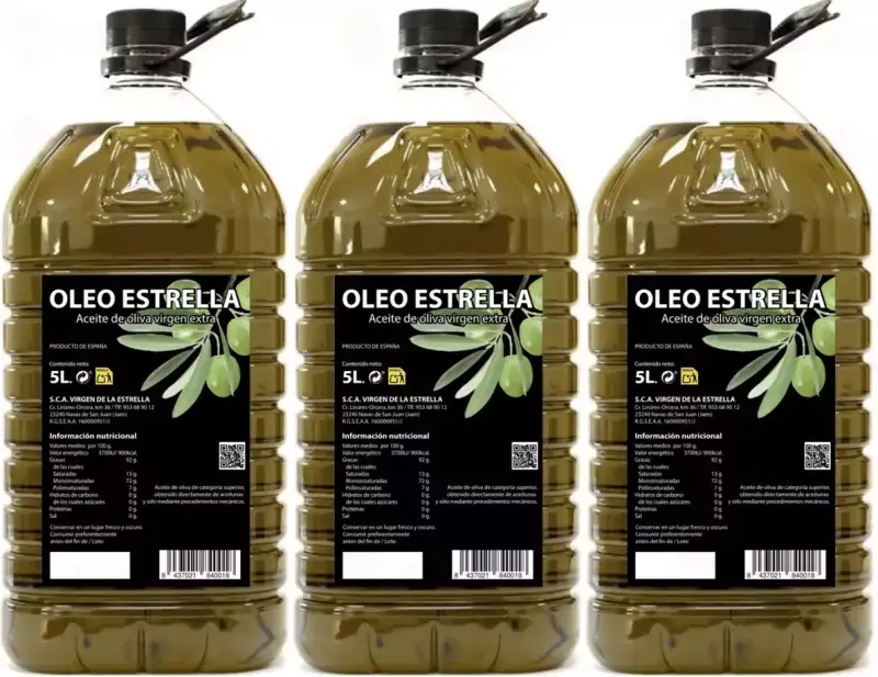 15L Aceite Oliva Virgen Extra OleoEstrella 15L Aceite Oliva Virgen Extra OleoEstrella