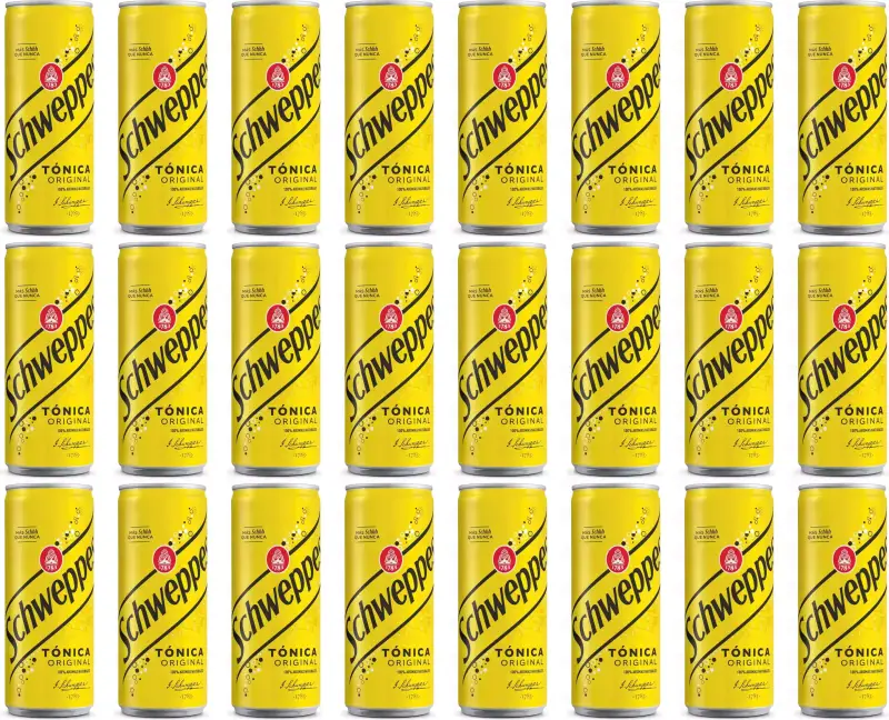 24x 33cl Tónica Schweppes Bebida Refrescante 24x 33cl Tónica Schweppes Bebida Refrescante