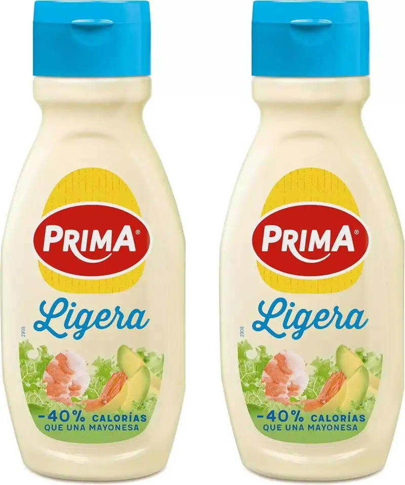 2x390ml Prima Mayonesa ligera 2x390ml Prima Mayonesa ligera
