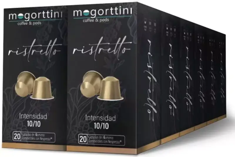 240 Cápsulas Ristretto Mogorttin intensidad 10 240 Cápsulas Ristretto Mogorttin intensidad 10