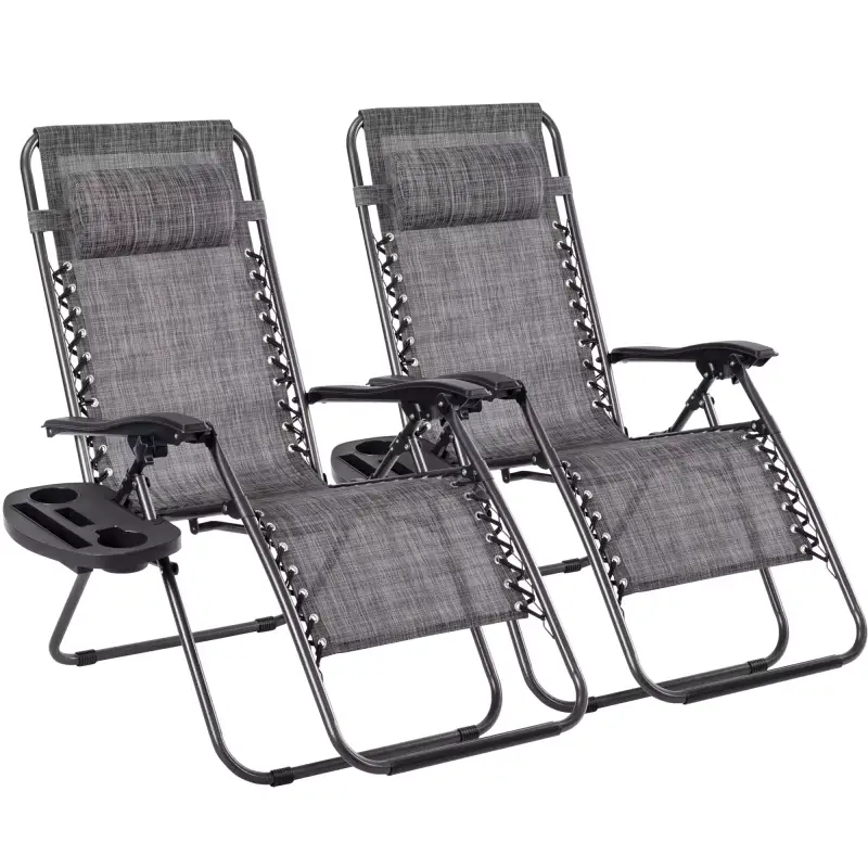 Pack 2 tumbonas reclinables gravedad zero Pack 2 tumbonas reclinables gravedad zero