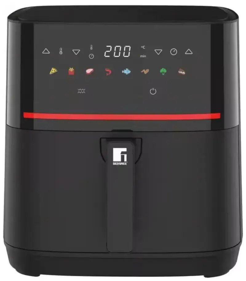 Air Fryer Bergner XTRA 6.5L 2200W Air Fryer Bergner XTRA 6.5L 2200W