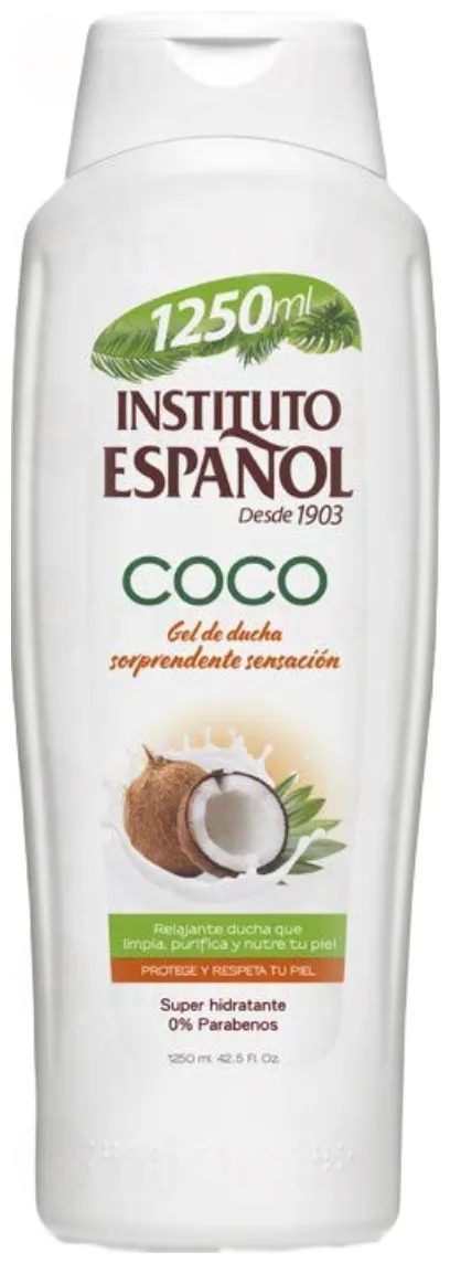 Instituto Español Gel De Baño De Coco 1250ml frutal Instituto Español Gel De Baño De Coco 1250ml frutal