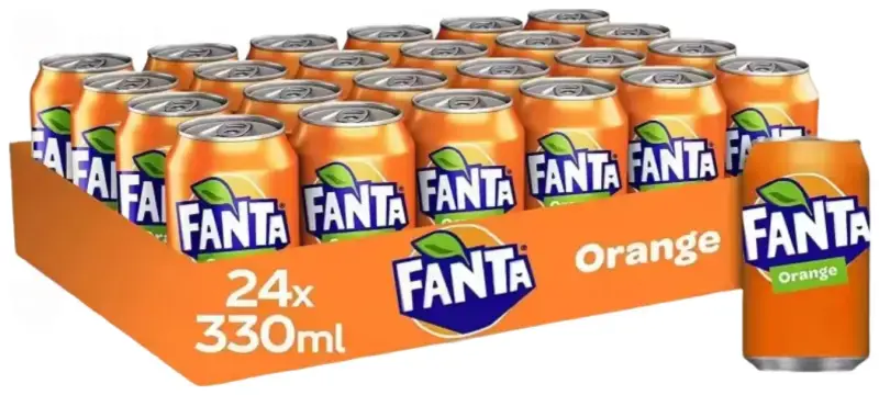 24x 33Cl Fanta Naranja 24x 33Cl Fanta Naranja