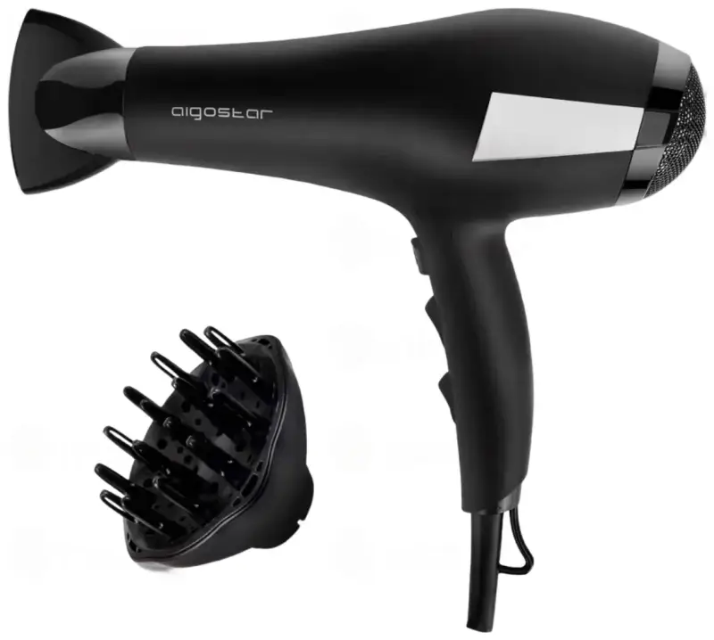 Secador de pelo iónico Aigostar 2400W + difusor Secador de pelo iónico Aigostar 2400W + difusor