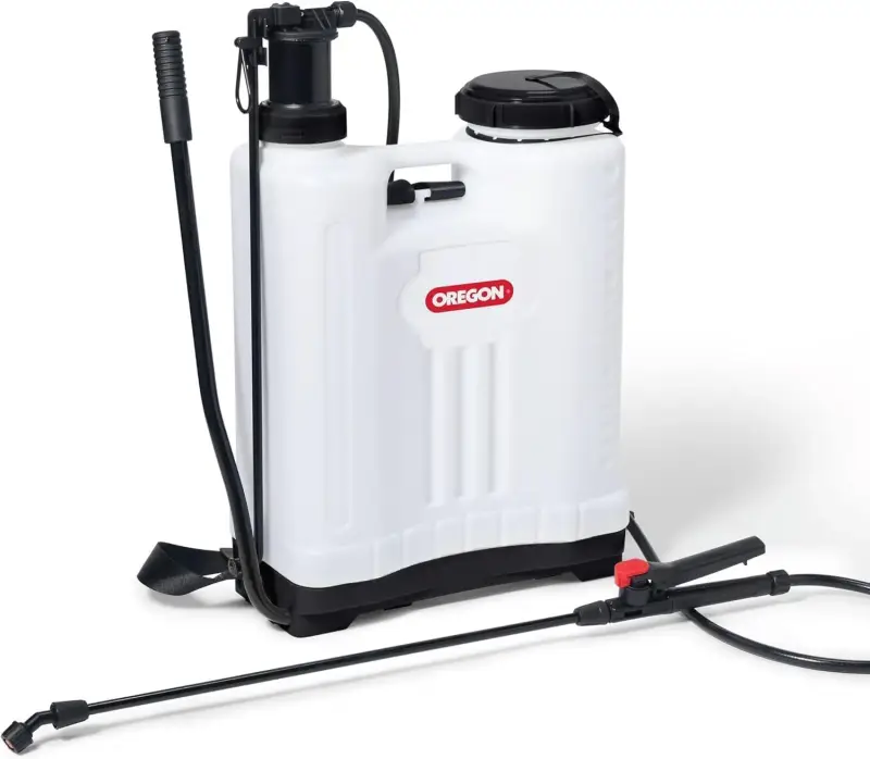 Oregon Pulverizador a Presión 20L + lanza + 4 boquillas Oregon Pulverizador a Presión 20L + lanza + 4 boquillas