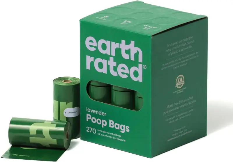 270 Bolsas para Heces de Perro Earth Rated 270 Bolsas para Heces de Perro Earth Rated