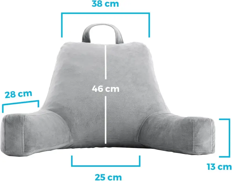 Almohada viscoelástica con respaldo Almohada viscoelástica con respaldo