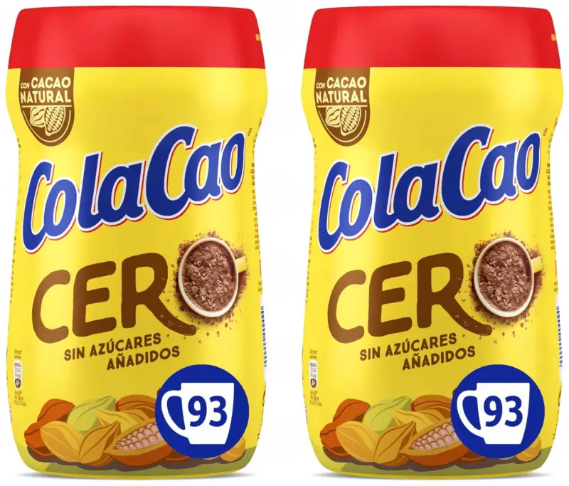 2x700g ColaCao 0% azúcar 2x700g ColaCao 0% azúcar