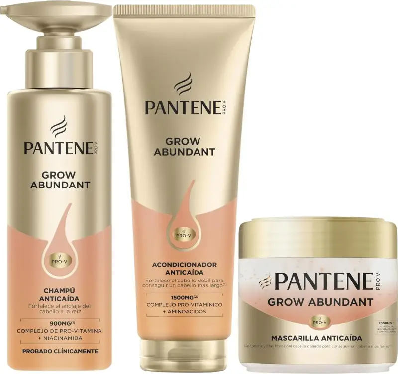 Pantene pack anticaída x3 Pantene pack anticaída x3