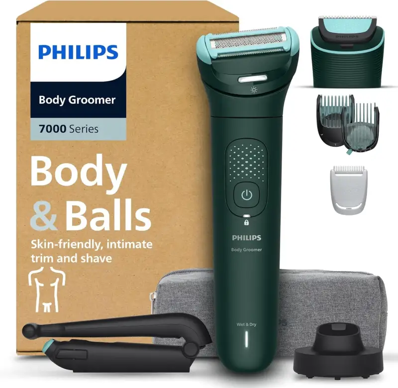 Philips Afeitadora Corporal Serie 7000 Body&Balls Philips Afeitadora Corporal Serie 7000 Body&Balls