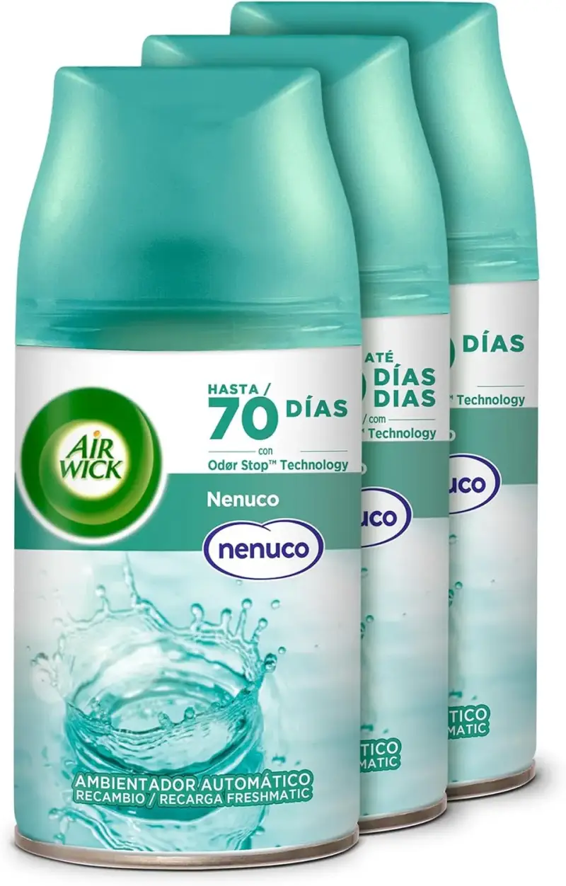 3x250ml Air Wick Freshmatic recambio nenuco 3x250ml Air Wick Freshmatic recambio nenuco