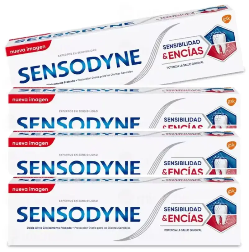 4x75 ml Sensodyne blanqueante 4x75 ml Sensodyne blanqueante
