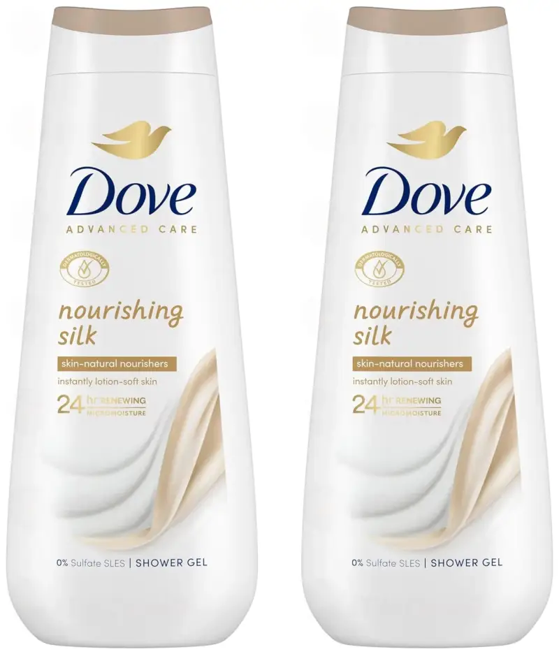 2x600ml Gel de ducha Dove Advanced Care nutritivo 2x600ml Gel de ducha Dove Advanced Care nutritivo