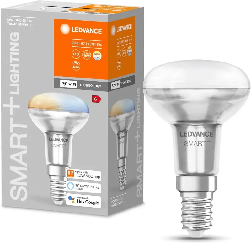 LEDVANCE Smart LED R50 spot Wifi E14 40W LEDVANCE Smart LED R50 spot Wifi E14 40W