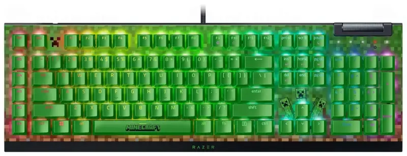 Razer BlackWidow V4 X Minecraft Edition Razer BlackWidow V4 X Minecraft Edition