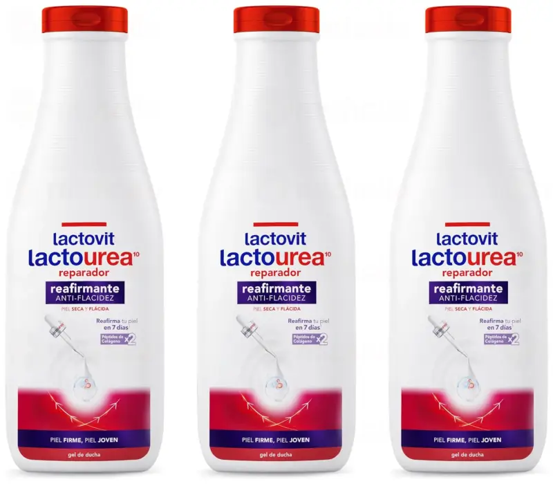 3x550ml Gel de Baño Reafirmante Lactovit 3x550ml Gel de Baño Reafirmante Lactovit