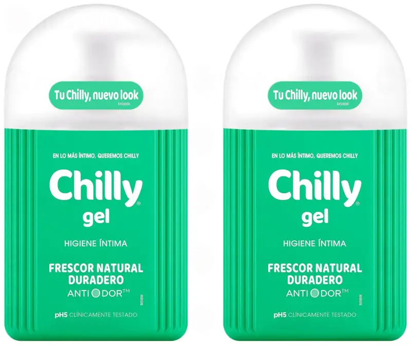 2x250ml Chilly Gel Intimo Mujer 2x250ml Chilly Gel Intimo Mujer