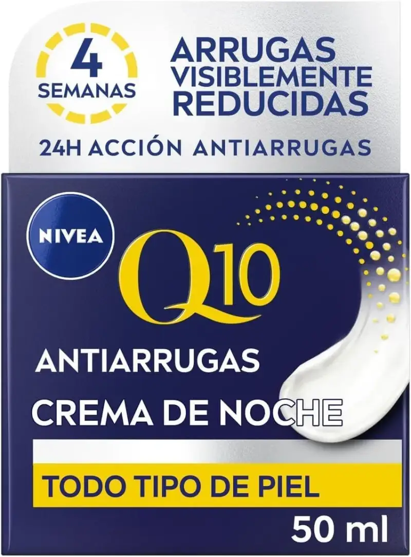 NIVEA Q10 Antiarrugas Crema de Noche Regeneradora 50ml NIVEA Q10 Antiarrugas Crema de Noche Regeneradora 50ml