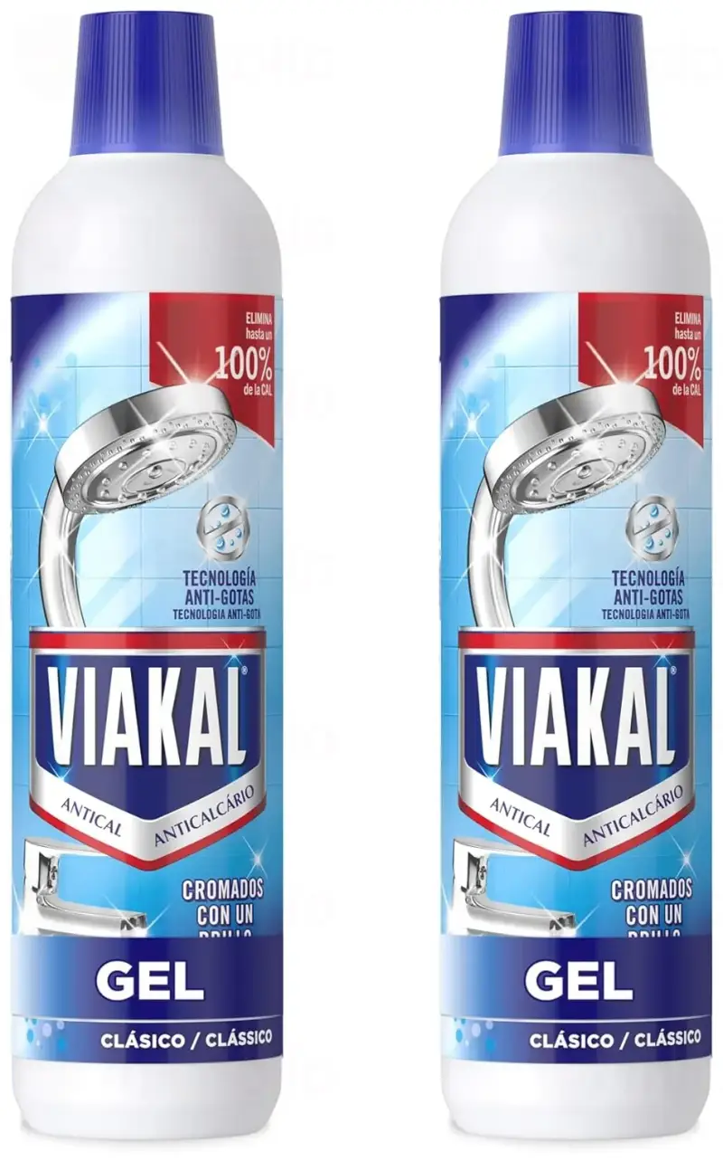 2x750ml Viakal Clásico Antical Líquido 2x750ml Viakal Clásico Antical Líquido