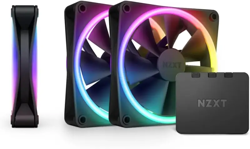 Pack 3 ventiladores NZXT F120 + controlador RGB Pack 3 ventiladores NZXT F120 + controlador RGB