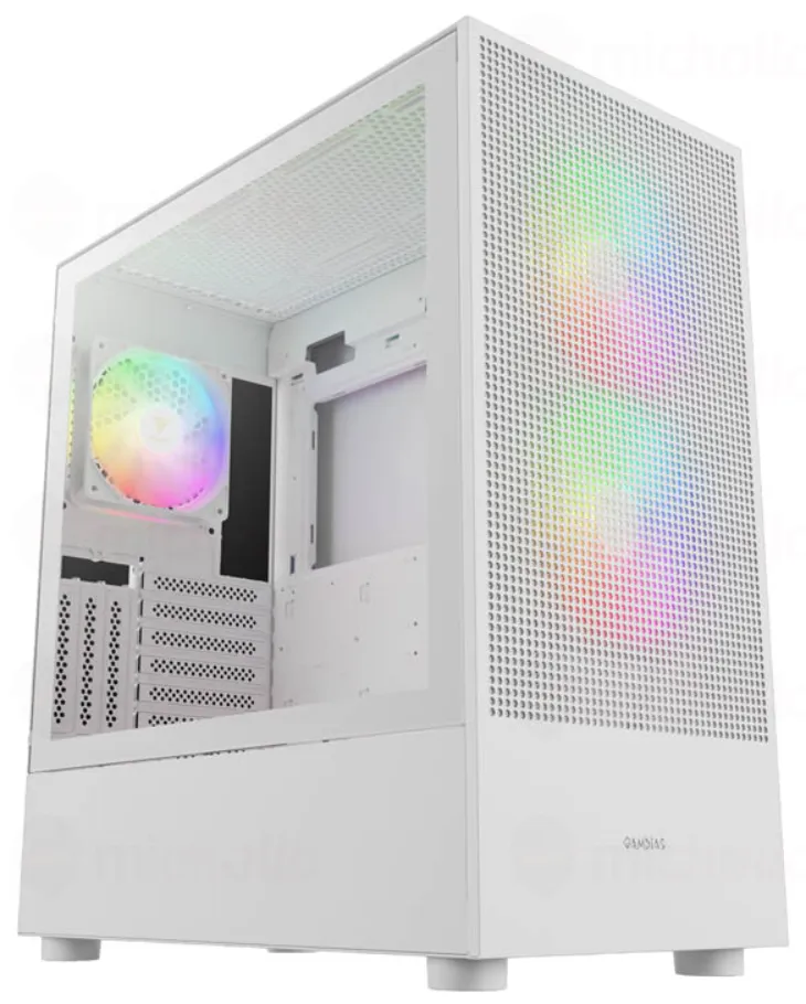 Torre Gamdias Talos E3 Mesh Elite Blanco + Helios 750W Bronze Torre Gamdias Talos E3 Mesh Elite Blanco + Helios 750W Bronze