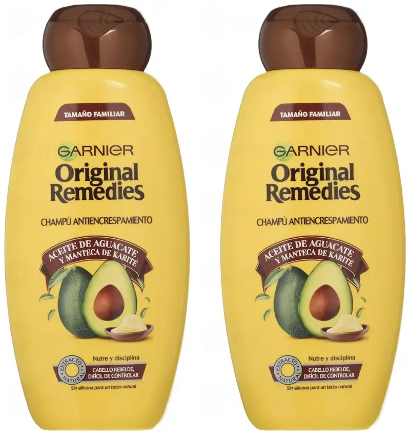 2x 600 ml Champú Garnier Original Remedies 2x 600 ml Champú Garnier Original Remedies