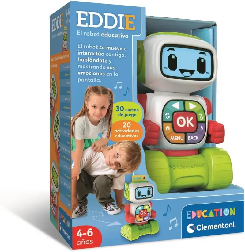 Clementoni Eddie Robot Educativo Clementoni Eddie Robot Educativo