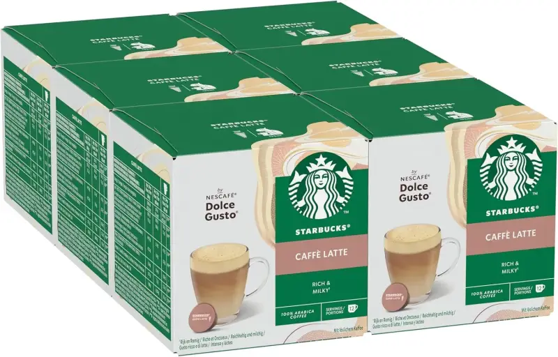 72 cápsulas café Starbucks caffe latte 72 cápsulas café Starbucks caffe latte