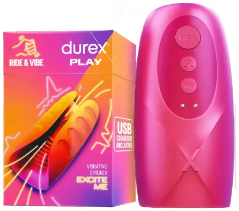 Masturbador masculino RIDE & VIBE Durex Masturbador masculino RIDE & VIBE Durex
